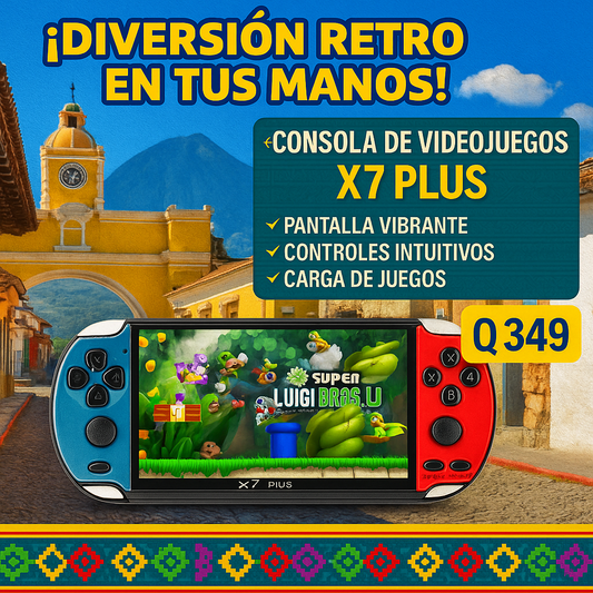 CONSOLA DE VIDEOJUEGOS X7 PLUS