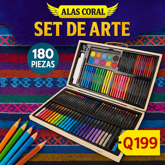 SET DE ARTE 180 PIEZAS